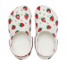 Белые сабо для девочек CROCS Kids' Classic Food Print Clog