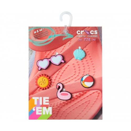 Джибитс шармс CROCS Набор из 5 Jibbitz™ Summer Fun Sandal (Summer Fun Sandal 5 Pack)