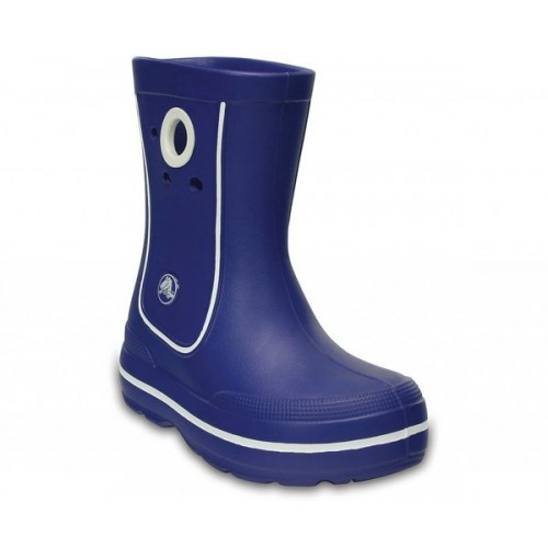 Детские  синие «резиновые» сапоги CROCS Crocband™ Jaunt Kids