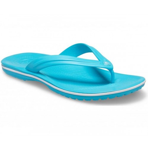 Голубые шлепанцы CROCS Crocband™ Flip