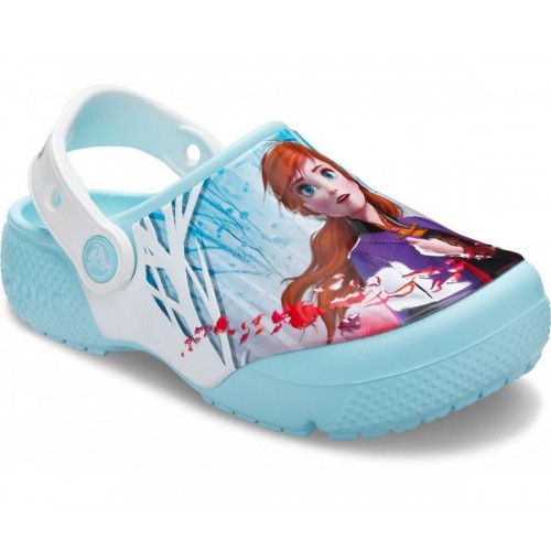 Голубые сабо для девочек CROCS Kids’  Fun Lab OL Disney Frozen 2 Clog