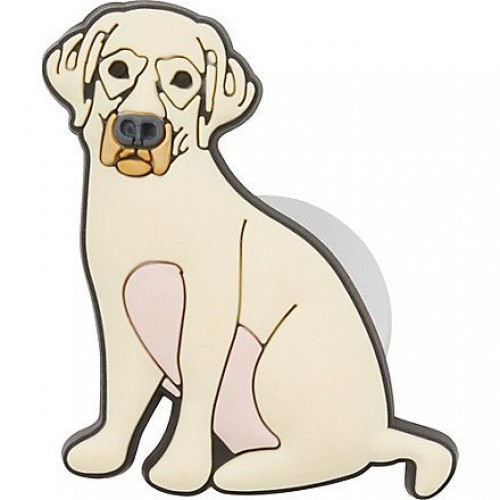 Джибитс шармс CROCS Лаборадор (Yellow Lab)