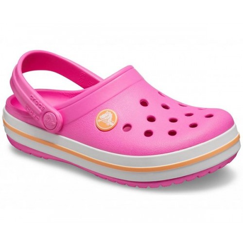 Детские  розовые сабо CROCS Crocband™ clog (Kids)