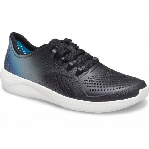 Женские  черные кроссовки CROCS Women's LiteRide™ Color Dip Pacer