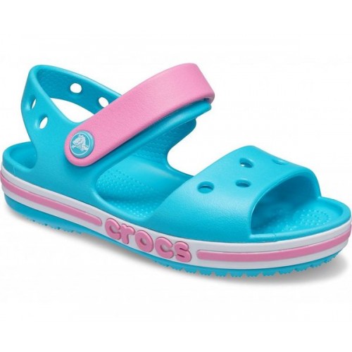 Детские  голубые сандалии CROCS Kids' Bayaband Sandal