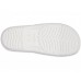 Белые шлепанцы CROCS Classic  Bubble Block Slide