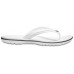 Белые шлепанцы CROCS Crocband™ Flip