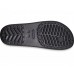 Женские  черные шлепанцы CROCS Women's  Sloane Snake Wedge Flip