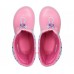 Детские  голубые зимние сапоги CROCS Kids’ Crocband™ LodgePoint Graphic Winter Boot