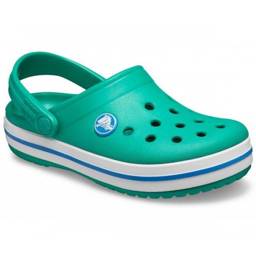 Детские  бирюзовые сабо CROCS Crocband™ clog (Kids)