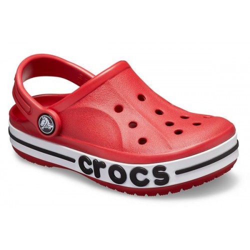Детские  красные сабо CROCS Kids' Bayaband Clogs
