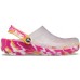 Белые сабо CROCS Classic Translucent Marbled Clog