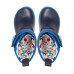 Детские  темно-синие зимние сапоги CROCS Kids Crocband II.5 Gust Boot-