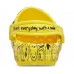 Детские  белые сабо CROCS Kids' Classic Smiley Clog