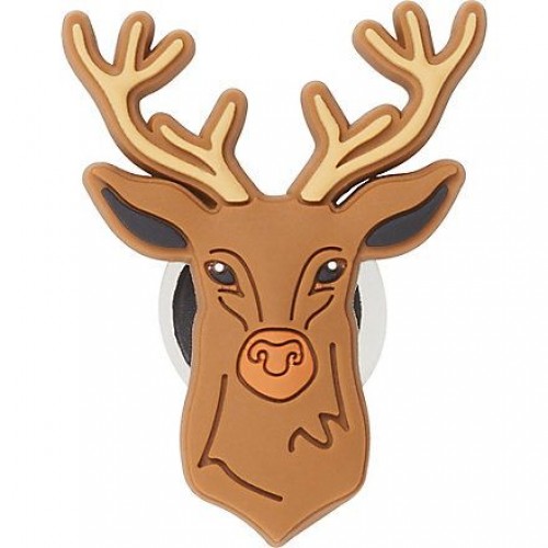 Джибитс шармс CROCS Голова оленя (Deer Head)