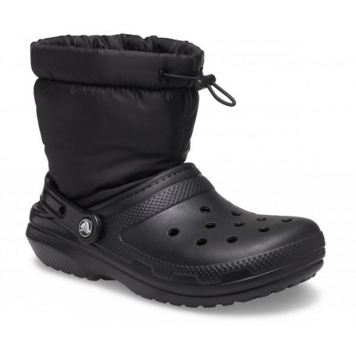 Черные сапоги CROCS Classic Lined Neo Puff Boot