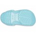 Голубые сабо для девочек CROCS Kids’ Classic Glitter Clog