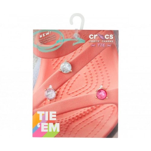 Джибитс шармс CROCS Набор из 3 Jibbitz™ Elevated Gem Sandal (Elevated Gem Sandal 3 Pack)