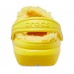 Детские  желтые утепленные сабо CROCS Kids’ Classic Lined Clog